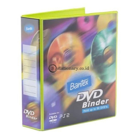 Bantex Dvd Binder 2 Ring 40Mm (Including 5 Sheets Pockets) #8541 65 Office Stationery It Supplies