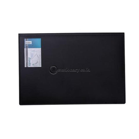 Bantex Exclusive Clipboard Folio Black #8816 10 Office Stationery
