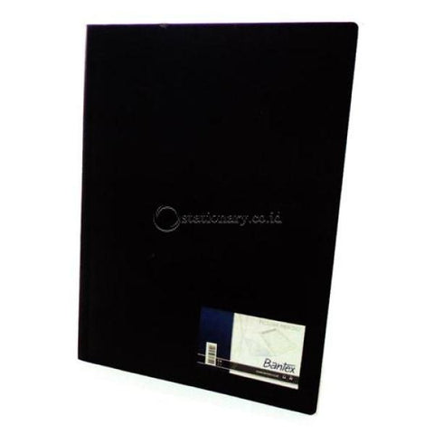 Bantex Exclusive Clipboard Folio Black #8816 10 Office Stationery