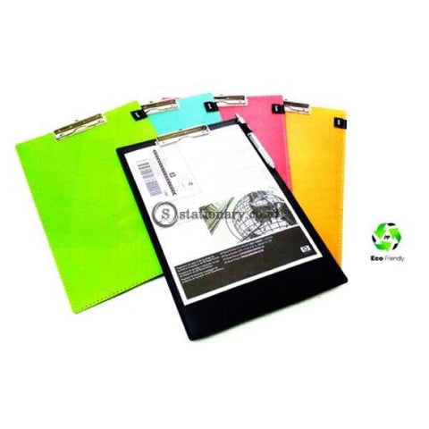Bantex Exclusive Fancy Clipboard Pp Folio #8819 Melon - 63 Office Stationery