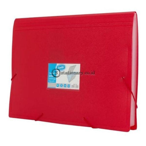 Bantex Expanding File A4 #3600 Red - 09 Office Stationery