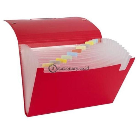Bantex Expanding File A4 #3600 Red - 09 Office Stationery