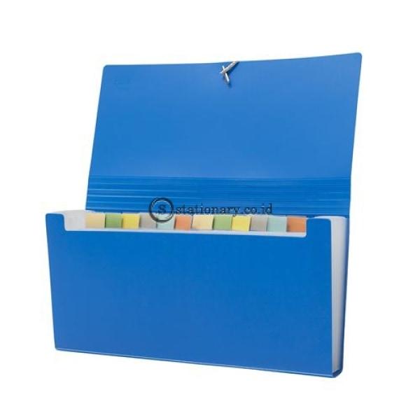 Bantex Expanding File Cheque (12 Pockets) #8811 Black - 10 Office Stationery
