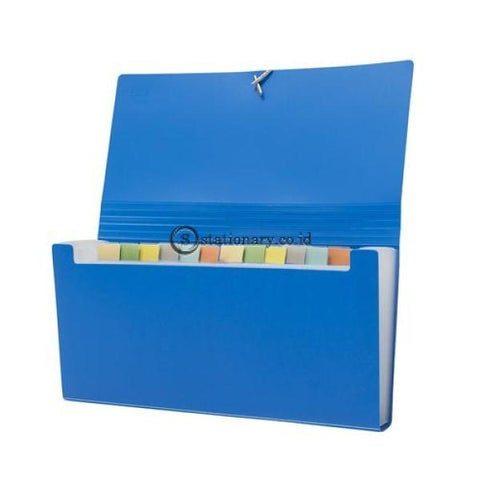 Bantex Expanding File Cheque (12 Pockets) #8811 Black - 10 Office Stationery