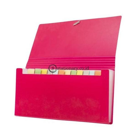 Bantex Expanding File Cheque (12 Pockets) #8811 Black - 10 Office Stationery