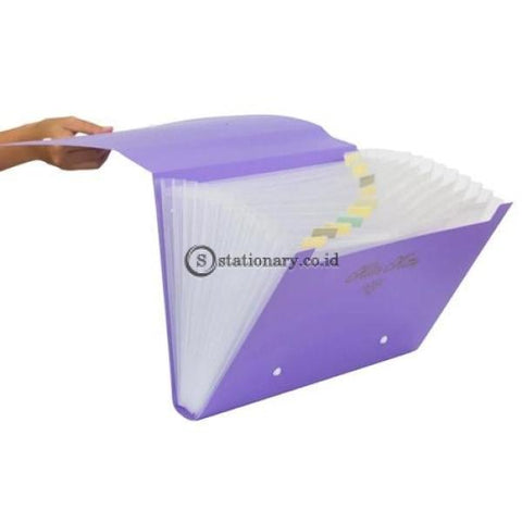 Bantex Expanding File Hello Kitty Folio #3601A26Hk Lemon - 26 Office Stationery