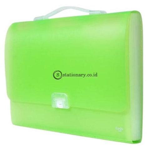 Bantex Expanding File With Handle Folio #3603 Pink - 19 Office Stationery Promosi