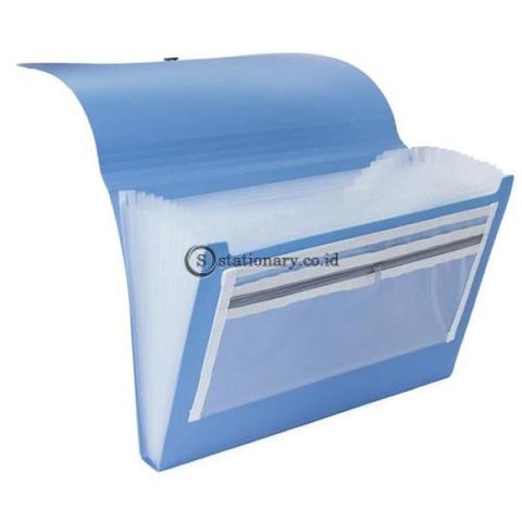 Bantex Expanding File With Zipper Pocket Folio #3602 Office Stationery