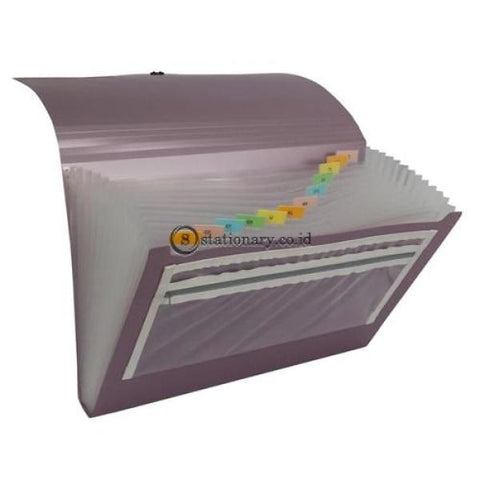Bantex Expanding File With Zipper Pocket Folio #3602 Office Stationery