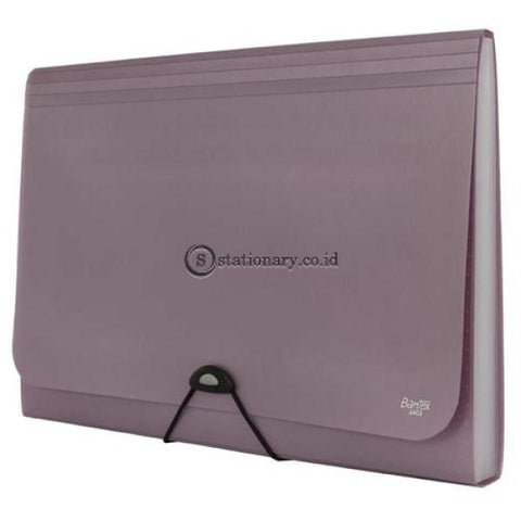Bantex Expanding File With Zipper Pocket Folio #3602 Office Stationery