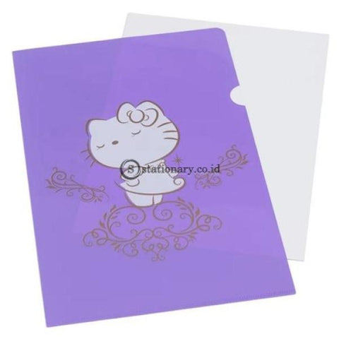 Bantex Folder Hello Kitty Folio #2245A26Hk Lemon - 26 Office Stationery