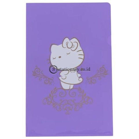 Bantex Folder Hello Kitty Folio #2245A26Hk Lemon - 26 Office Stationery