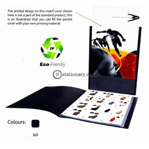 Bantex Insert Display Book A4 (20 pockets) #3175