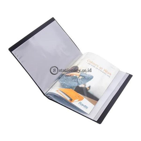Bantex Insert Display Book A4 (40 Pocket) Black #3176 Office Stationery