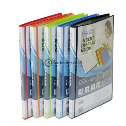 Bantex Insert Display Book PP A4 (20 pockets) #3143I