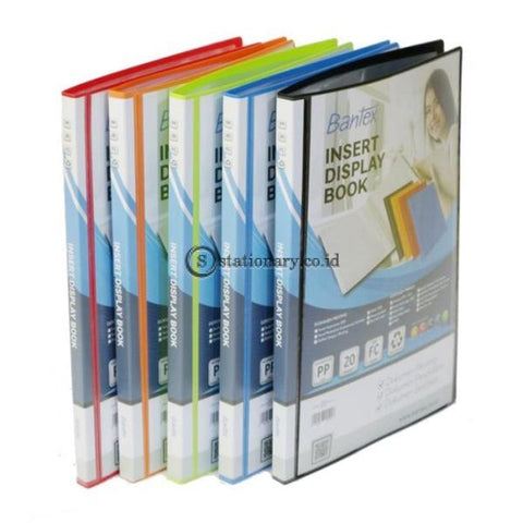 Bantex Insert Display Book PP A4 (40 pockets) #3145I