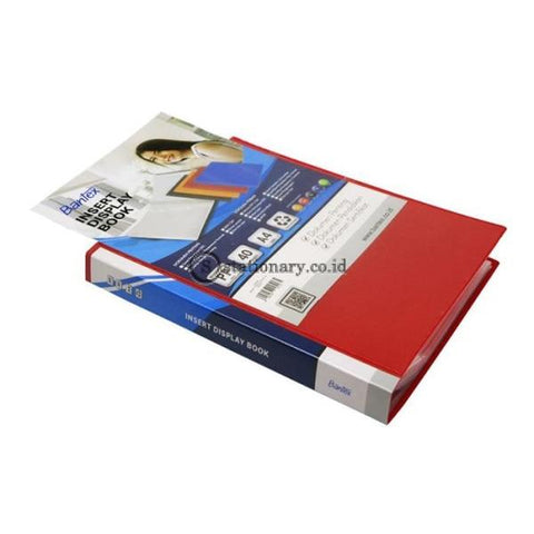 Bantex Insert Display Book PP A4 (40 pockets) #3145I