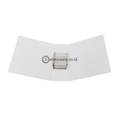 Bantex Insert Post Pipe Binder 2 Ring 8Cm A4 White #1391 07 Office Stationery