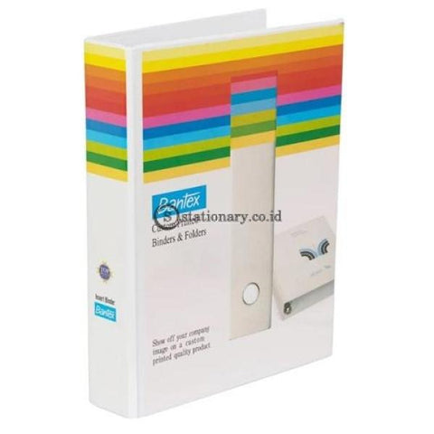 Bantex Insert Ring Binder 2 40Mm Folio White #8543 07 Office Stationery