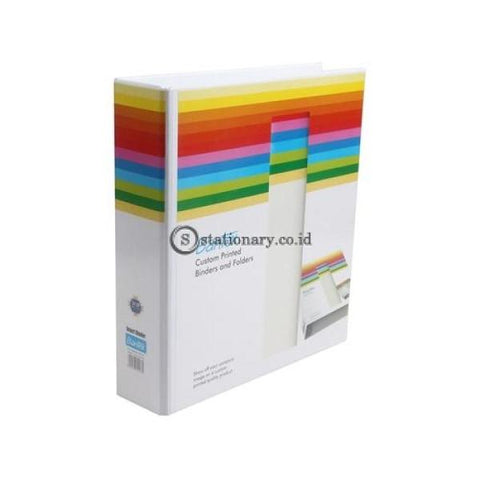 Bantex Insert Ring Binder 2 52Mm A4 White #8552 07 Office Stationery