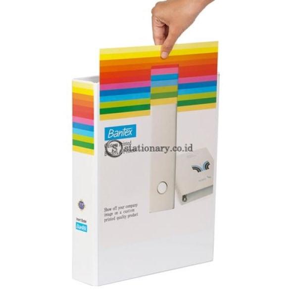 Bantex Insert Ring Binder 2 52Mm A4 White #8552 07 Office Stationery