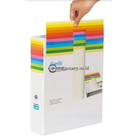 Bantex Insert Ring Binder 2 52Mm Folio White #8553 07 Office Stationery