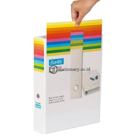 Bantex Insert Ring Binder 2 65Mm A4 White #8562 07 Office Stationery