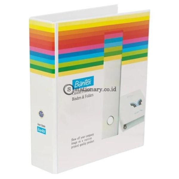Bantex Insert Ring Binder 2 65Mm Folio White #8563 07 Office Stationery