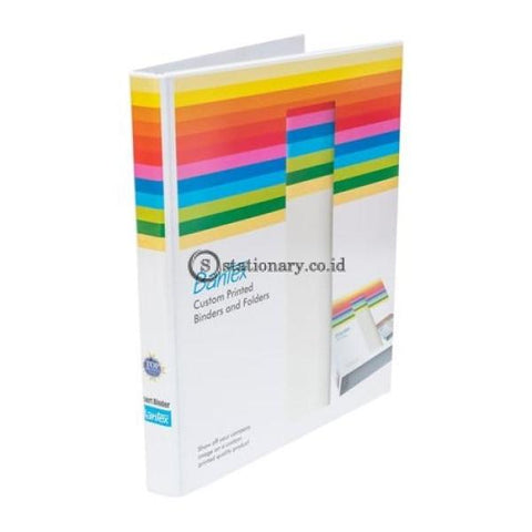 Bantex Insert Ring Binder 2 Ring O 20mm A4 White #8515 07