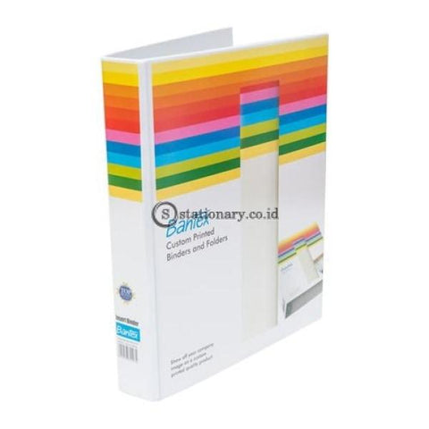 Bantex Insert Ring Binder 3 25Mm A4 White #8622 07 Office Stationery