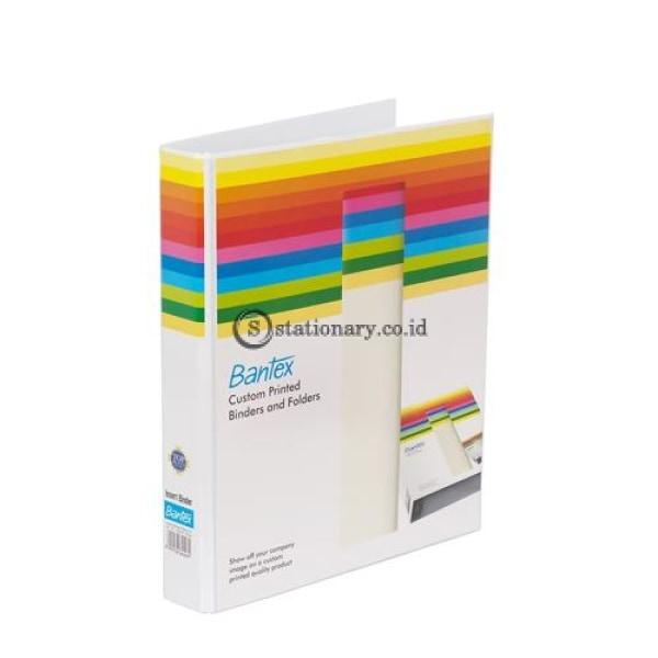 Bantex Insert Ring Binder 3 25Mm A4 White #8662 07 Office Stationery