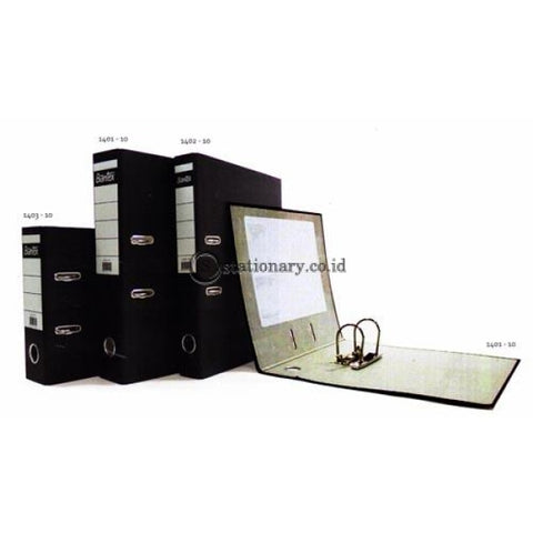 Bantex Lever Arch File Ordner Economic A5 Kwitansi 7Cm Black #1403 10 Office Stationery