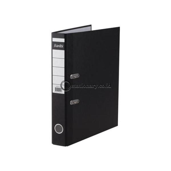 Bantex Lever Arch File Ordner Economic Folio 5Cm Black #1402 10 Office Stationery