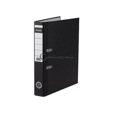 Bantex Lever Arch File Ordner Economic Folio 5Cm Black #1402 10 Office Stationery