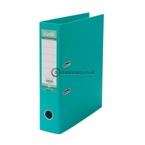 Bantex Lever Arch File Ordner Plastic A4 7Cm #1450 Grass Green - 15 Office Stationery Promosi