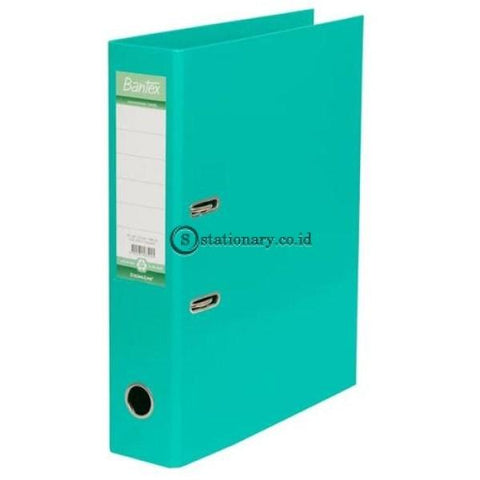 Bantex Lever Arch File Ordner Plastic Folio 7Cm #1465 Grass Green - 15 Office Stationery Promosi