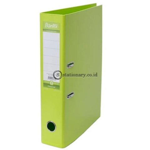 Bantex Lever Arch File Ordner Plastic Folio 7Cm #1465 Grass Green - 15 Office Stationery Promosi
