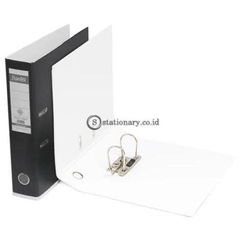 Bantex Lever Arch File Ordner Plastic Two Tone 7Cm Folio Anthracite Grey-White #1465V2507 Office