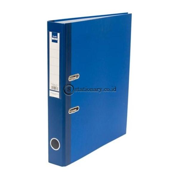 Bantex Lever Arch File Ordner Trendy Folio 5Cm #1447 Biru - 01 Office Stationery