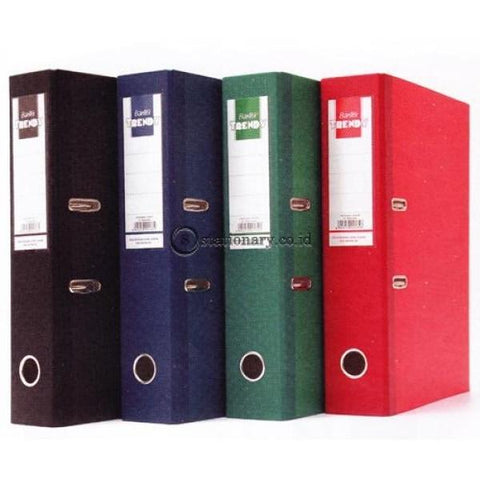 Bantex Lever Arch File Ordner Trendy Folio 5Cm #1447 Biru - 01 Office Stationery