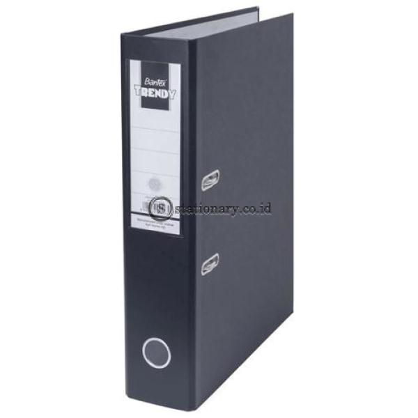 Bantex Lever Arch File Ordner Trendy Folio 7Cm #1446 Hitam - 10 Office Stationery