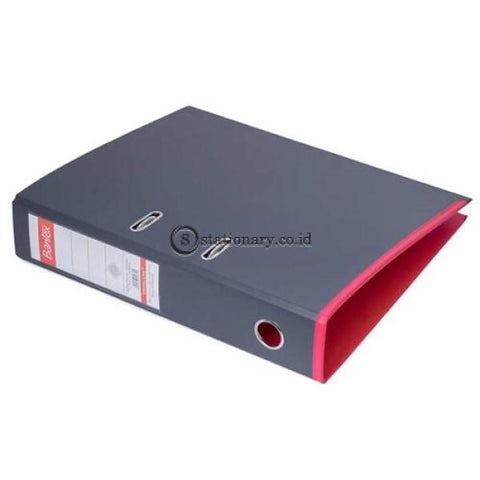 Bantex Lever Arch File Ordner Two Tone Folio 7Cm Anthracite Grey Melon #1465V2563 Office Stationery