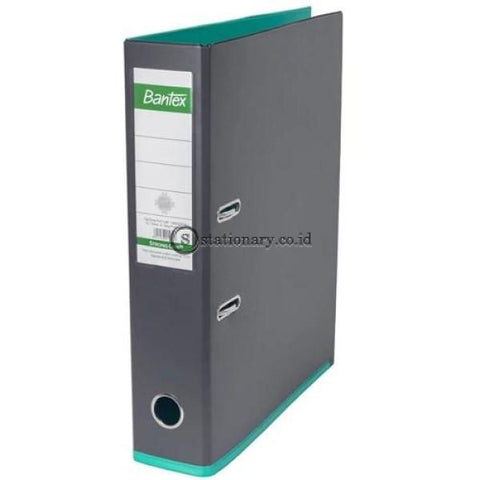Bantex Lever Arch File Ordner Two Tone Folio 7Cm Anthracite Grey Turquoise #1465V2522 Office