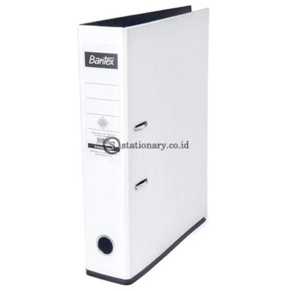 Bantex Lever Arch File Ordner Two Tone Folio 7Cm White Black #1465V0710 Office Stationery