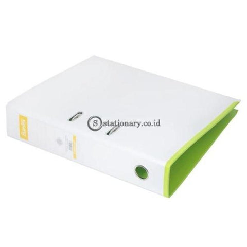 Bantex Lever Arch File Ordner Two Tone Folio 7Cm White Lime #1465V0765 Office Stationery