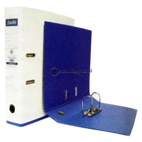 Bantex Lever Arch File Ordner Two Tone Folio 7Cm White Lime #1465V0765 Office Stationery