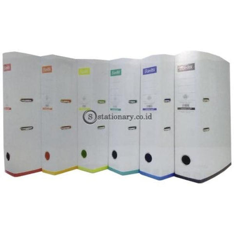 Bantex Lever Arch File Ordner Two Tone Folio 7Cm White Lime #1465V0765 Office Stationery