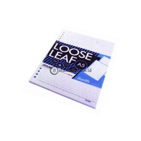 Bantex Loose Leaf Paper 20 Holes 80 Gsm 50 Sheets A5 #8601 00 Office Stationery