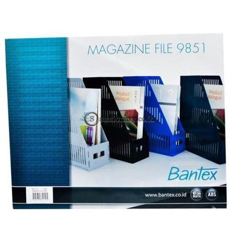 Bantex Magazine File (Box File) Folio Knock Down 10Cm #9851 Office Stationery