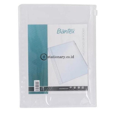 Bantex Multiholes Zipper Pocket 20 Holes A5 #8072 08 Office Stationery